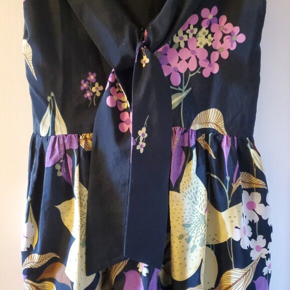 Anthropologie Corey Lynn Calter size 6 retro fragrant valley floral dress - Picture 4 of 6